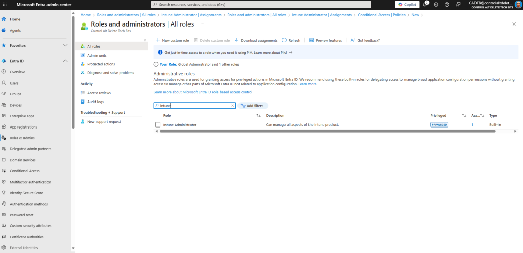 Intune Administrator