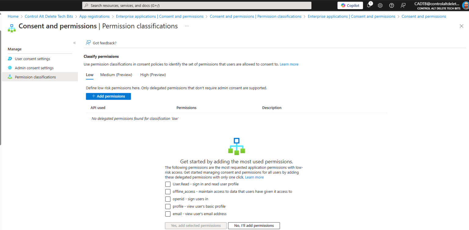 Restrict App Consent and Permissions Microsoft Entra