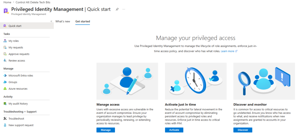 Microsoft Entra PIM (Privileged Identity Management)
